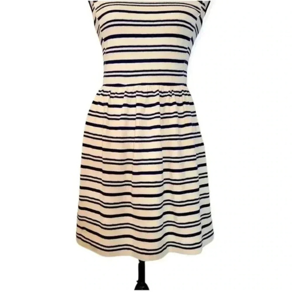 J.Crew Sleeveless Striped Midi Dress Size XS - Picture 5 of 9